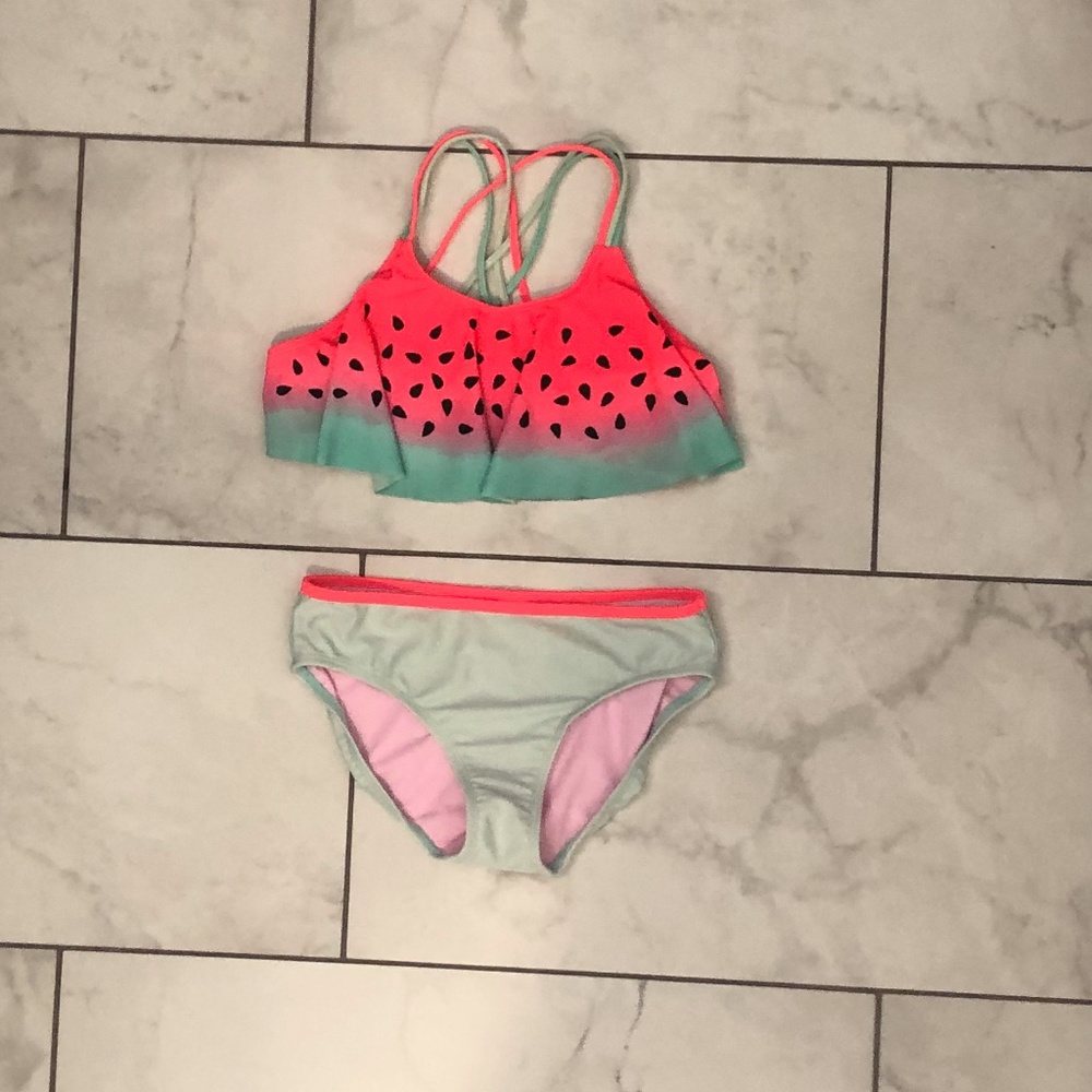 Kid's watermelon bikini set